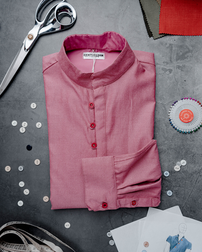 CAMISA ROSA 3 BOTONES 